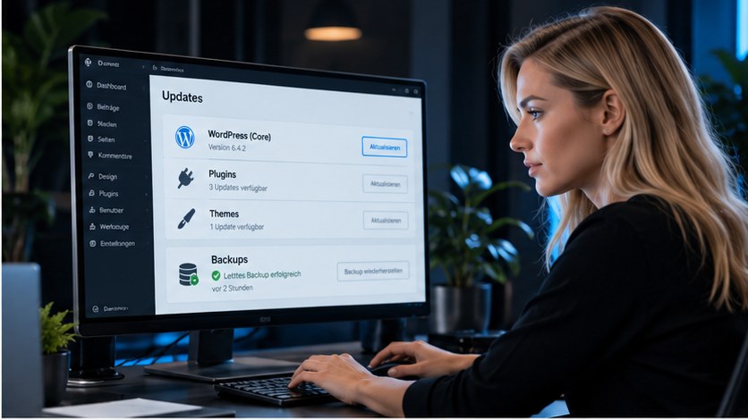 WordPress Updates und Backups
